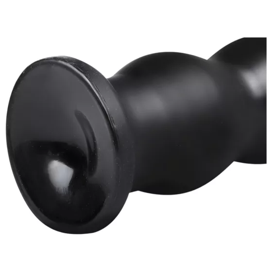 BUTTR Tactical III - tapadókorongos dildó (fekete)