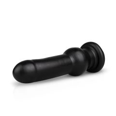 BUTTR Tactical I - tapadókorongos dildó (fekete)