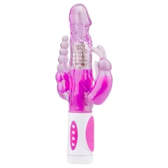   EasyToys Raving Rabbit - 3 ágú csiklókaros vibrátor (pink)