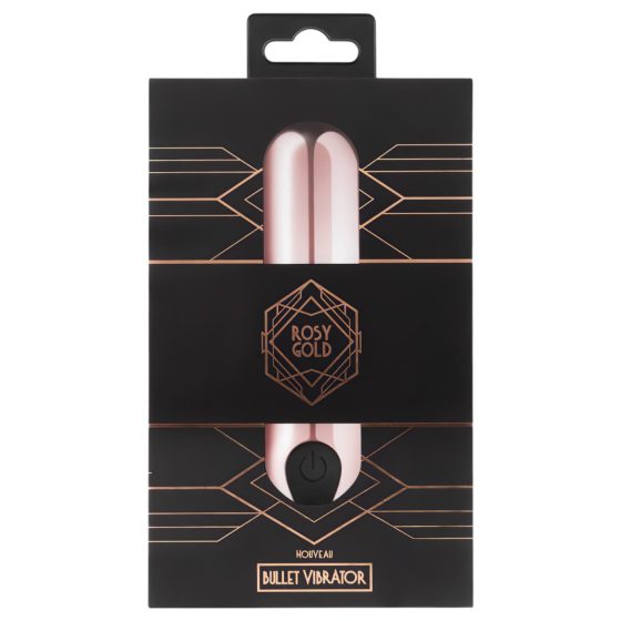 Rosy Gold Bullet - akkus, mini rúdvibrátor (rosegold)