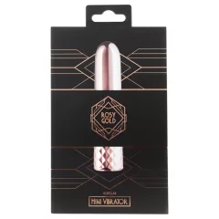 Rosy Gold Mini - akkus, mini rúdvibrátor (rosegold)