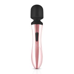   Rosy Gold Wand Curve - akkus, masszírozó vibrátor (rosegold)