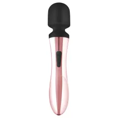   Rosy Gold Wand Curve - akkus, masszírozó vibrátor (rosegold)