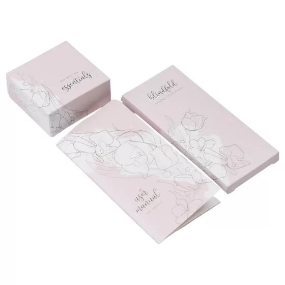 Bloom Orchid Wand - akkus, masszírozó vibrátor (türkiz)
