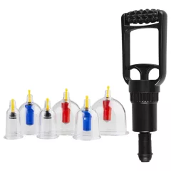 EasyToys Cupping - szívó pumpa szett (6 részes)