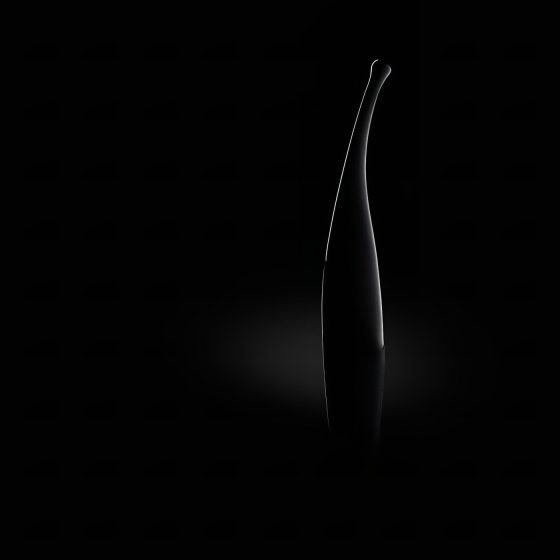 Senzi - akkus, vízálló csikló vibrátor (fekete)