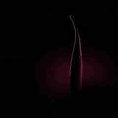 Senzi - akkus, vízálló csikló vibrátor (piros)
