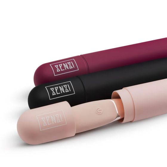 Senzi - akkus, vízálló csikló vibrátor (pink)