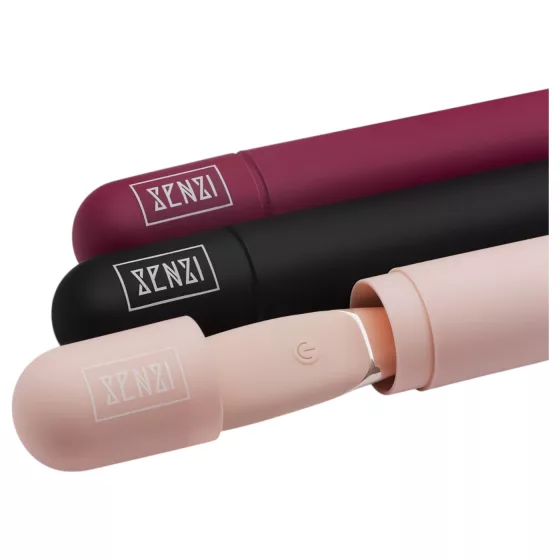 Senzi - akkus, vízálló csikló vibrátor (pink)