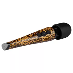   Panthra Shaka Wand - akkus, masszírozó vibrátor (leopárd-fekete)