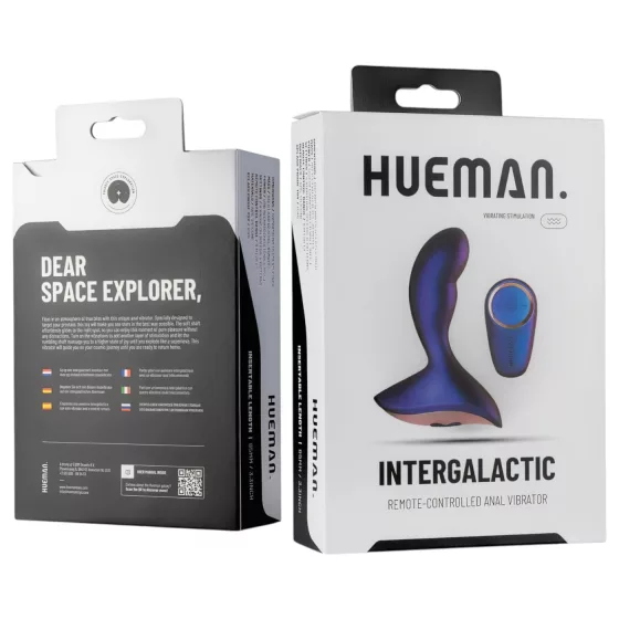 Hueman Intergalactic - anál vibrátor (lila)