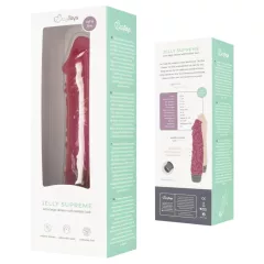 EasyToys Jelly Supreme - élethű vibrátor (pink)