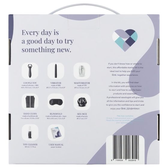 First. Together kezdő szex készlet (7 részes)