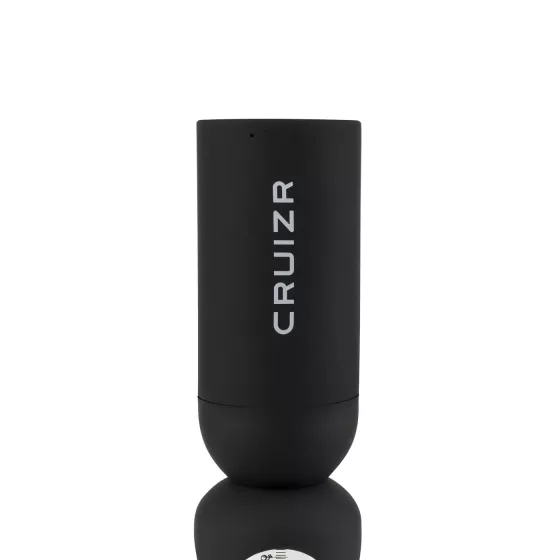 CRUIZR CS08 - akkus, automata péniszpumpa (fekete-átlátszó)