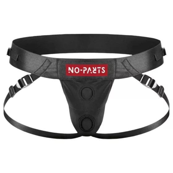 No-Parts Taylor - felcsatolható dildó hám dupla O-gyűrűvel (S-L)