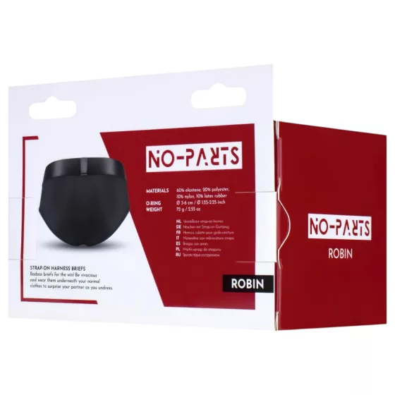 No-Parts Robin - felcsatolható alsó (fekete) - S
