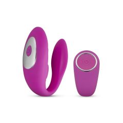   Easytoys Tap Dancer - vízálló, rádiós párvibrátor (pink)