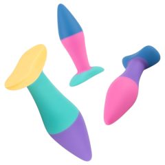 PMV20 Koda - anál tágító plug szett (színes)