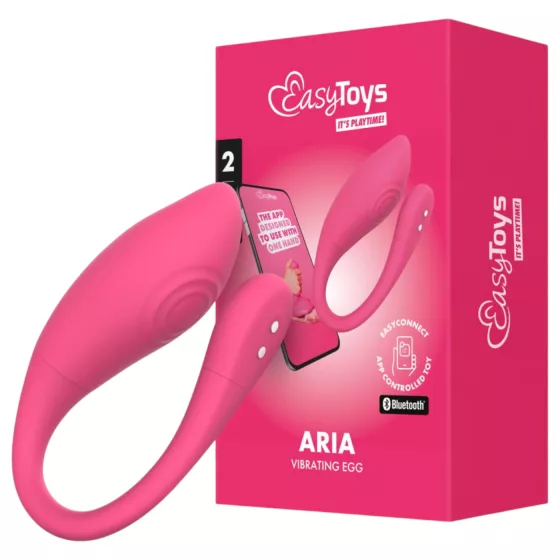 EasyConnect - okos vibrációs tojás (pink)