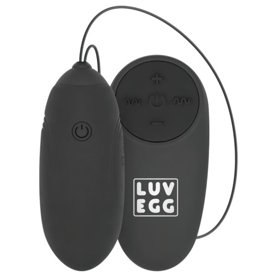 LUV EGG - akkus, rádiós vibrációs tojás (fekete)