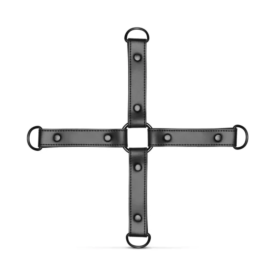 Bedroom Fantasies - boka és csukló bilincs (fekete)