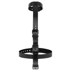   Bedroom Fantasies - BDSM kötöző nyakörvvel és béklyókkal (fekete)