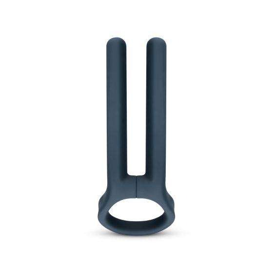 Boners - akkus péniszgyűrű és here vibrátor (kék)