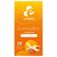 EasyGlide Flavoured - gyümölcs ízű óvszer (10db)