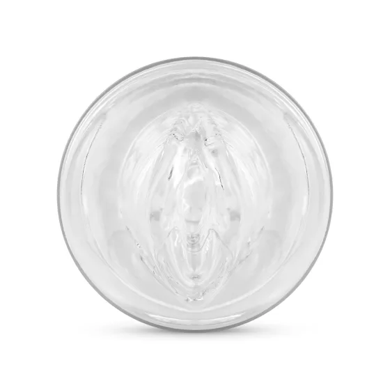 FPPR. - kétvégű maszturbátor - punci & száj (átlátszó)