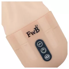 FWB - élethű, rezgő, szívó művagina (natúr)