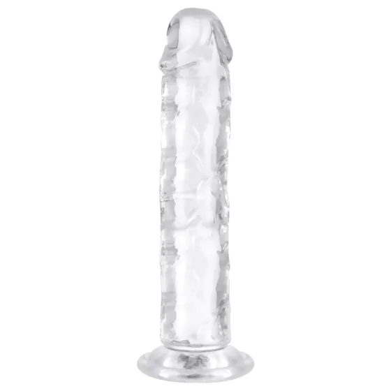 EasyToys - zselés dildó - 16cm (átlátszó)