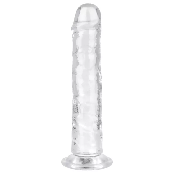 EasyToys - zselés dildó - 16cm (átlátszó)