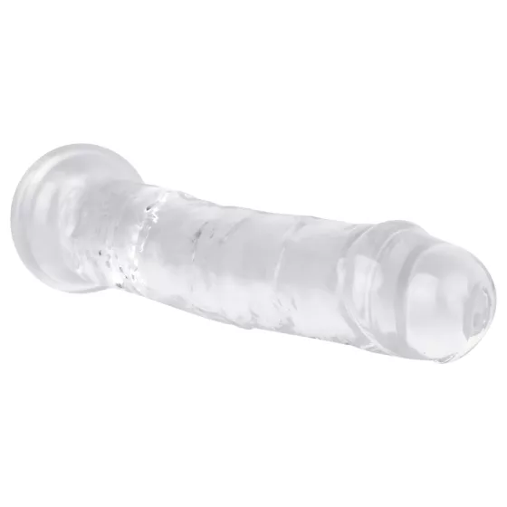 EasyToys - zselés dildó - 16cm (átlátszó)