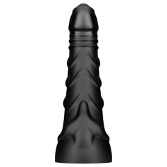 BUTTR Black Hawk - élethű anál dildó (fekete)