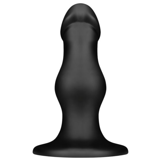 BUTTR FIM-92 - tapadókorongos anál dildó (fekete)