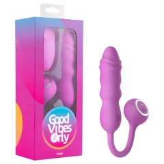   Good Vibes Only - lökő vibrotojás távirányítóval (rózsaszín)