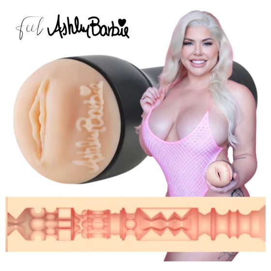 Kiiroo Ashley Barbie - műpunci maszturbátor (natúr)