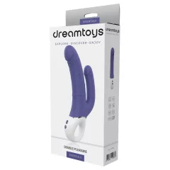 Dreamtoys Essentials - dupla motoros vibrátor (lila)