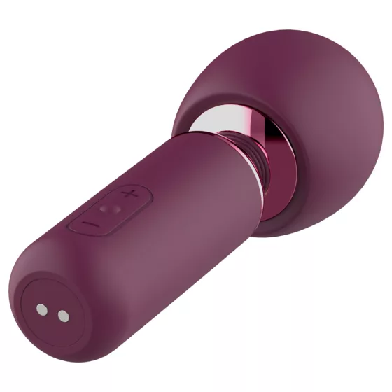 Glam - mini wand vibrátor (lila)