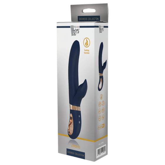 Dream Toys Atropos - akkus, melegítő vibrátor (kék)