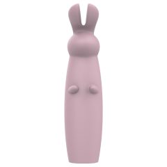 Nude Hazel - akkus nyuszis csikló vibrátor (lila)