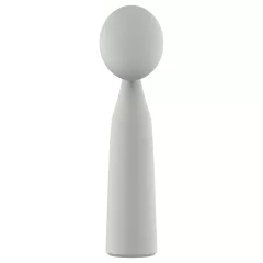 Nude Luna - akkus mini wand vibrátor (szürke)