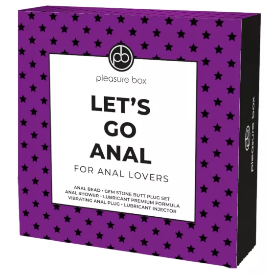 Pleasure Box Let's Go Anal - teljes anál szett - 7 részes