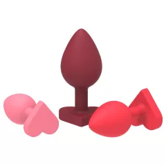 Dreamtoys Amour - anál tréning ajándékszett (piros)