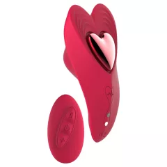 Dreamtoys Amour - hordható bugyi vibrátor szett (piros)