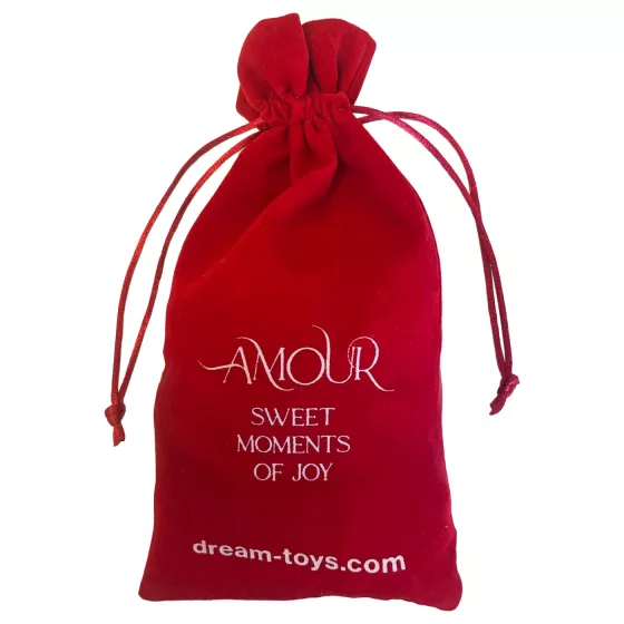 Dreamtoys Amour - hordható bugyi vibrátor szett (piros)