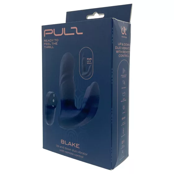 Dreamtoys Pulz - lökő anál vibrátor távirányítóval (kék)