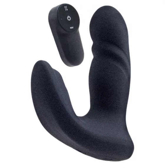 Dreamtoys Pulz - lökő anál vibrátor távirányítóval (kék)