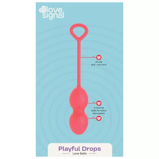 Dreamtoys Love Signal - gésagolyó duo (piros)