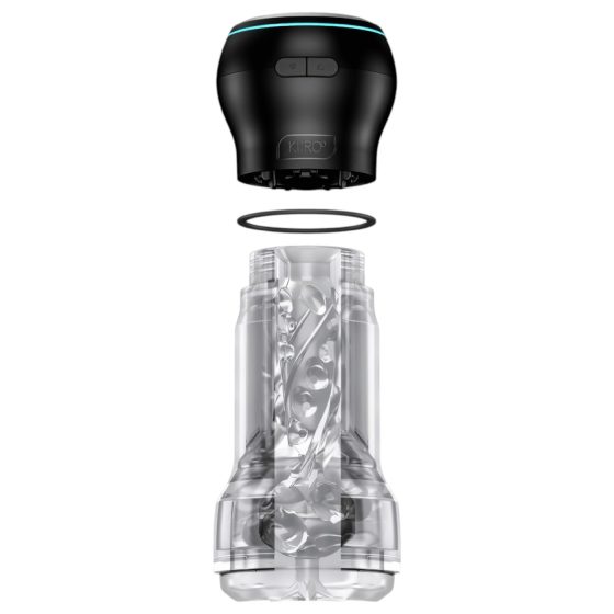 Kiiroo feel Pocket & PowerBlow - interaktív maszturbátor (átlátszó)